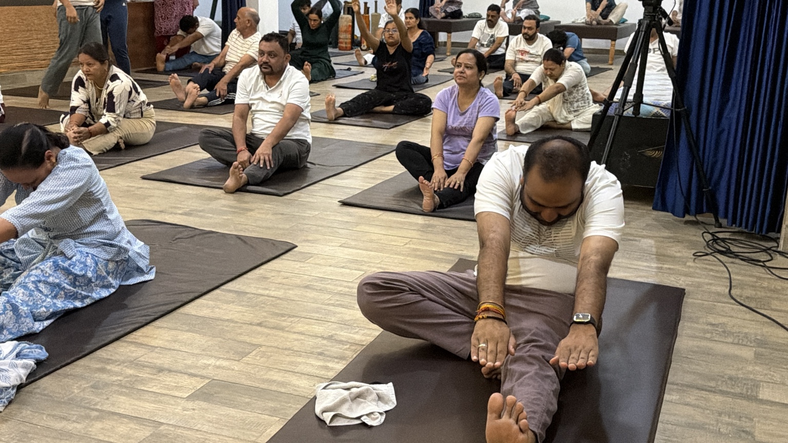 Yoga class